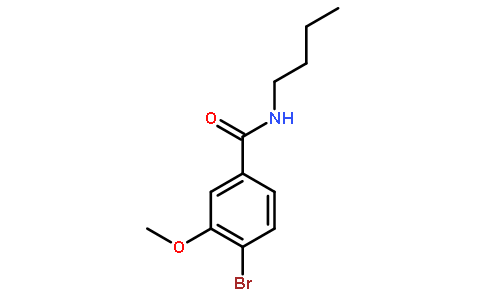 N-丁基-4-溴-3-甲氧基苯甲酰胺