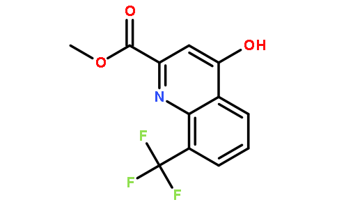 4-羟基-8-(三氟甲基)喹啉-2-羧酸甲酯