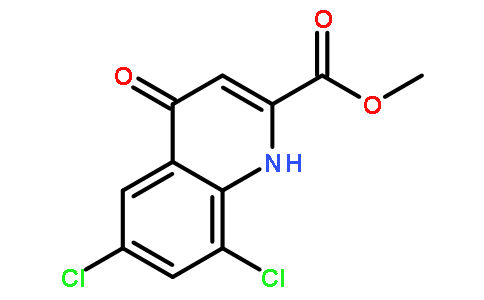 6,8-二氯-4-氧代-1,4-二氢喹啉-2-羧酸甲酯