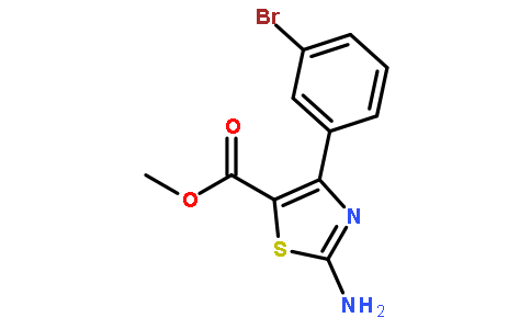 2-氨基-4-(3-溴苯基)噻唑-5-羧酸甲酯