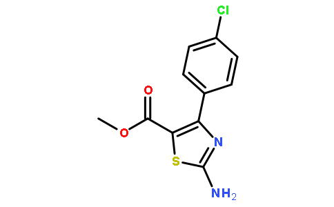 2-氨基-4-(4-氯苯基)噻唑-5-羧酸甲酯