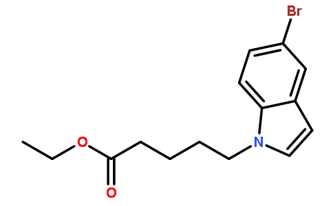 5-(5-溴-1H-吲哚-1-基)戊酸乙酯