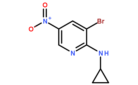 3-溴-N-环丙基-5-硝基吡啶-2-胺