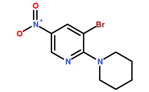 3-溴-5-硝基-2-(哌啶-1-基)吡啶