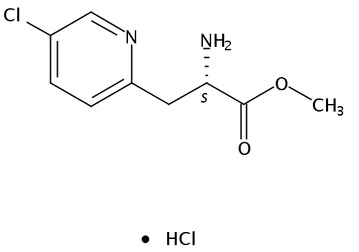 (S)-2-氨基-3-(5-氯吡啶-2-基)丙酸甲酯盐酸盐