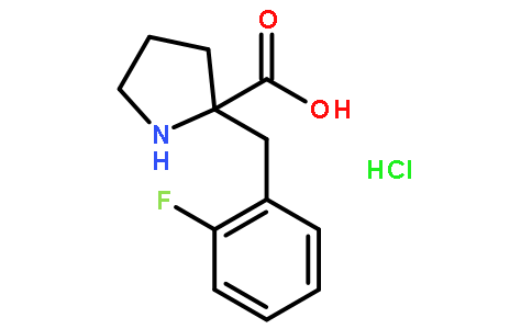 2-[(2-氟苯基)甲基]-l-脯氨酸盐酸盐