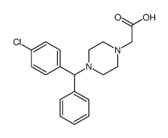 2-(4-((4-氯苯基)(苯基)甲基)哌嗪-1-基)乙酸