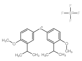 双[4-甲氧基-3-(1-甲基乙基)苯基]-四氟溴化碘