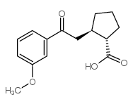 TRANS-2-[2-(3-METHOXYPHENYL)-2-OXOETHYL]CYCLOPENTANE-1-CARBOXYLIC ACID