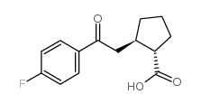 TRANS-2-[2-(4-FLUOROPHENYL)-2-OXOETHYL]CYCLOPENTANE-1-CARBOXYLIC ACID