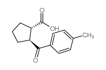 (1R,2R)-2-(4-methylbenzoyl)cyclopentane-1-carboxylic acid