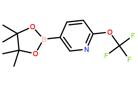 5-(4,4,5,5-四甲基-1,3,2-二噁硼烷-2-基)-2-(三氟甲氧基)吡啶
