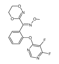 3-{1-[2-(4,5-二氟嘧啶-6-基氧基)-苯基]-1-(甲氧基亚氨基)-甲基}-5,6-二氢-1,4,2-二噁嗪