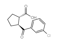 (1R,2R)-2-(3-chlorobenzoyl)cyclopentane-1-carboxylic acid