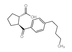 TRANS-2-(4-N-PENTYLBENZOYL)CYCLOPENTANE-1-CARBOXYLIC ACID
