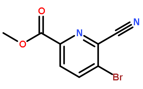 5-溴-6-氰基吡啶甲酸甲酯