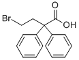 4-溴-2,2-二苯基丁酸