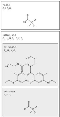 Rhodamine 6G ethylenediamine amide bis (trifluoroacetate)>95%(HPCE)