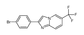 2-(4-溴苯基)-6-(三氟甲基)咪唑并[1,2-A]吡啶
