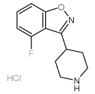 6-氟-3-(4-哌啶基)-1,2-苯并異噁唑鹽酸鹽
