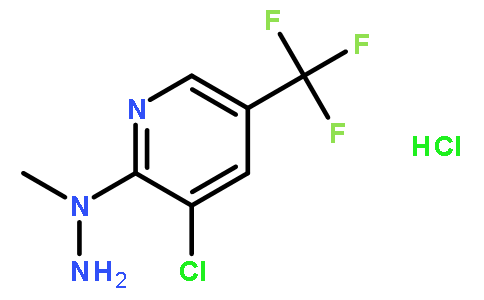 3-Chloro-2-(1-methylhydrazino)-5-(trifluoromethyl) pyridine hydrochloride