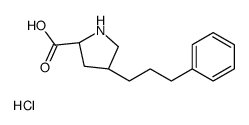(2S,4R)-4-(3-phenylpropyl)pyrrolidine-2-carboxylic acid,hydrochloride