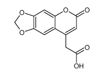 4-羧甲基-6,7-亚甲二氧基香豆素