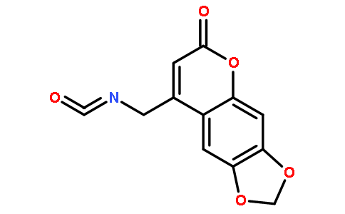 6,7-亚甲二氧基-4-异氰酸甲基香豆素
