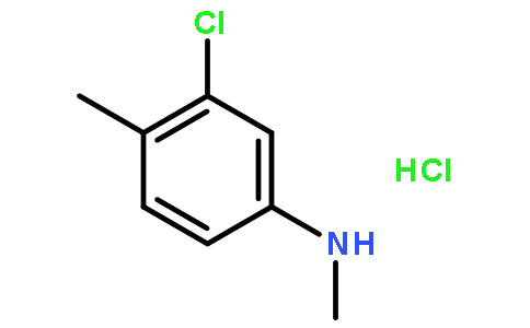 3-氯-N,4-二甲基苯胺盐酸盐
