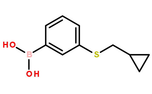 3-(环丙基甲基)硫代苯硼酸