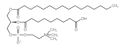 1-palmitoyl-2-(9'-oxo-nonanoyl)-sn-glycero-3-phosphocholine