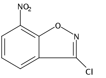 3-chloro-7-nitro-1,2-Benzisoxazole