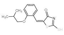 (5E)-5-(2-异丁氧基苯亚甲基)-2-硫代-四氢噻唑-4-酮