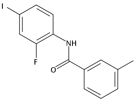 N-(2-氟-4-碘苯基)-3-甲基苯甲酰胺