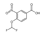 4-(difluoromethoxy)-3-nitroBenzoic acid