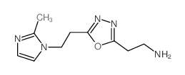 2-{5-[2-(2-甲基-咪唑-1-基)-乙基]-[1,3,4]噁二唑-2-基}-乙胺