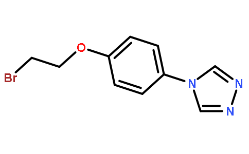 4-(4-(2-溴乙氧基)苯基)-4H-1,2,4-噻唑