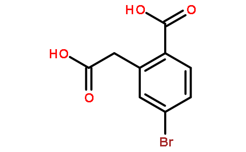 4-溴-2-(羧基甲基)苯甲酸