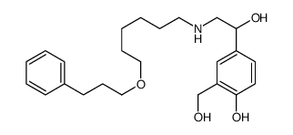 2-(hydroxymethyl)-4-[1-hydroxy-2-[6-(3-phenylpropoxy)hexylamino]ethyl]phenol