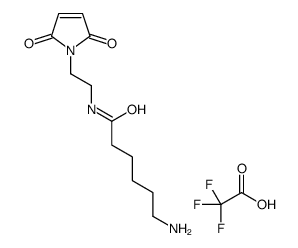 6-amino-N-[2-(2,5-dioxopyrrol-1-yl)ethyl]hexanamide,2,2,2-trifluoroacetic acid