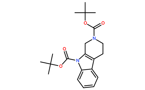 3,4-二氢-1h吡啶并[3,4-b]吲哚-2,9-二-叔丁基3,4-二氢-1H-吡啶并[3,4-b]吲哚-29-二羧酸二叔丁酯