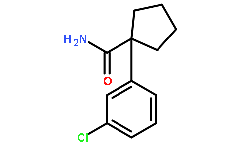 1-(3-氯苯基)环戊烷羧酰胺