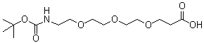 5,8,11-三氧杂-2-氮杂十四烷二酸 1-叔丁酯