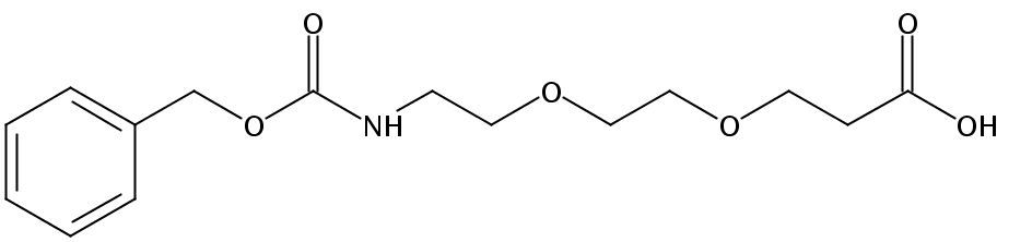 CBZ-NH-PEG2-CH2CH2COOH;CBZ-9-Amino-4,7-dioxanonanoic acid;CBZ-AEEP