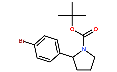 2-(4-溴-苯基)-吡咯烷-1-羧酸叔丁酯