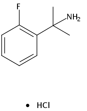 2-(2-氟苯基)丙烷-2-胺盐酸盐