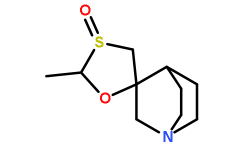 2-甲基螺[1,3-噁噻戊环-5,3'-奎宁环] 3-氧化