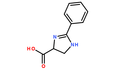 2-苯基-4,5-二氢-1H-咪唑-4-羧酸