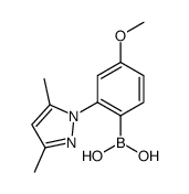[2-(3,5-Dimethyl-1H-pyrazol-1-yl)-4-methoxyphenyl]boronic acid