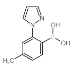 [4-Methyl-2-(1H-pyrazol-1-yl)phenyl]boronic acid